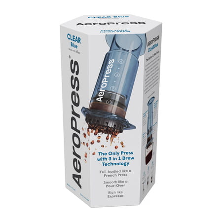 AeroPress Clear Blue - Zaparzacz do kawy niebieski 1.jpg